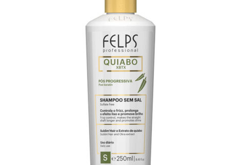 QUIABO OKRA POST KERATIN SULFATE FREE SHAMPOO 250ML