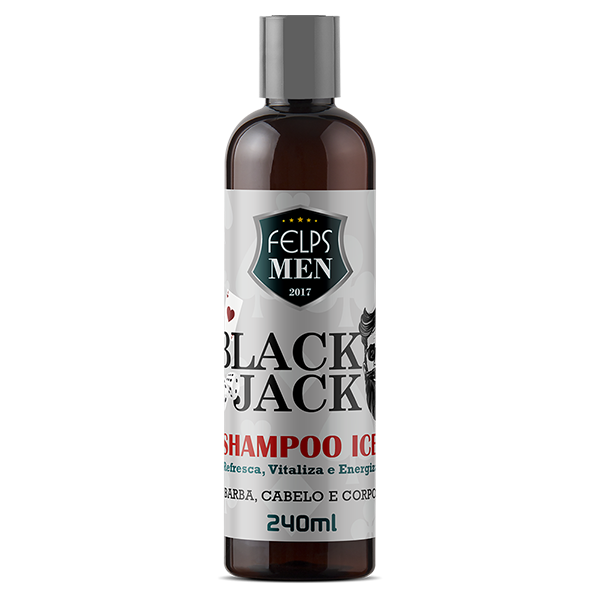 FELPS MEN BLACK JACK SHAMPOO ICE 240ML