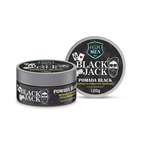 FELPS MEN BLACK JACK BLACK POMADE 120G