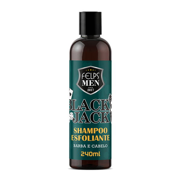 FELPS MEN BLACK JACK SCRUB SHAMPOO 240ML